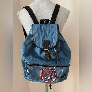 Vintage Mickey Mouse Denim Back Pack
